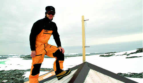 The Mawson’s Huts Foundation sends professionals to look after the huts. The Mawson’s Huts Foundation sends professionals to look after the huts.